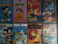 Antigas cassetes VHS Infantis