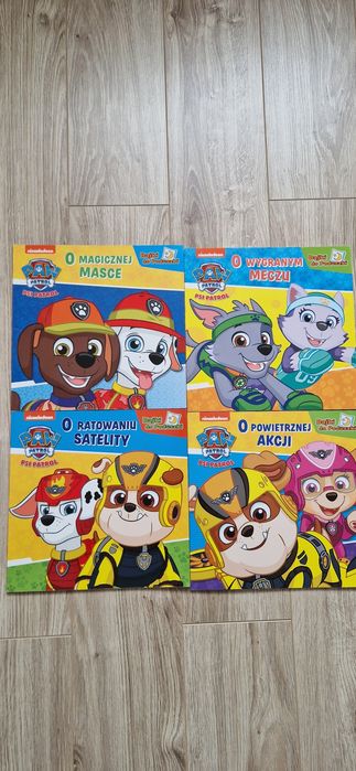 Psi patrol duże książki