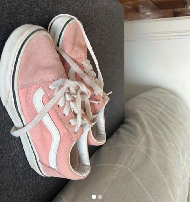 Tenis Vans cor de rosa