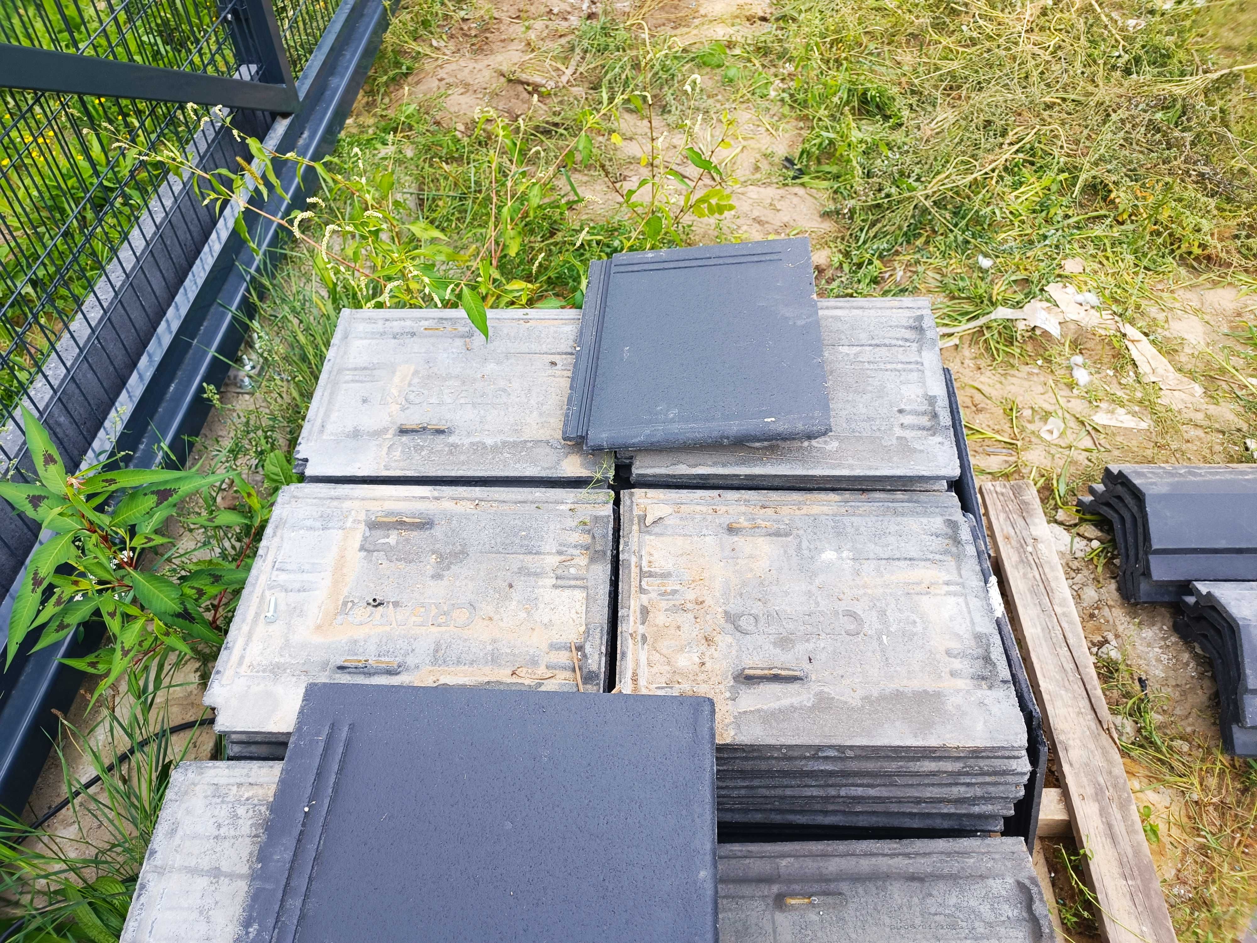 Dachówka betonowa Creaton Kapstadt planar grafit (antracyt)