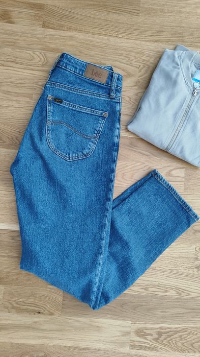 Spodnie jeans Lee damskie młodzieżowe dziewczęce W27 L33