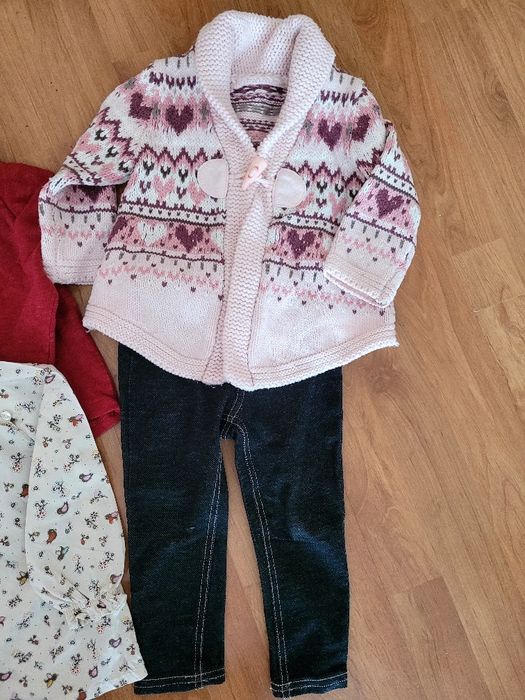 Zestaw dla dziewczynki H&M Zara r 74/80