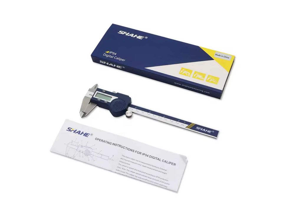 SHAHE 5112 цифровий штангенциркуль 0–150 мм IP54 нержавіюча сталь
