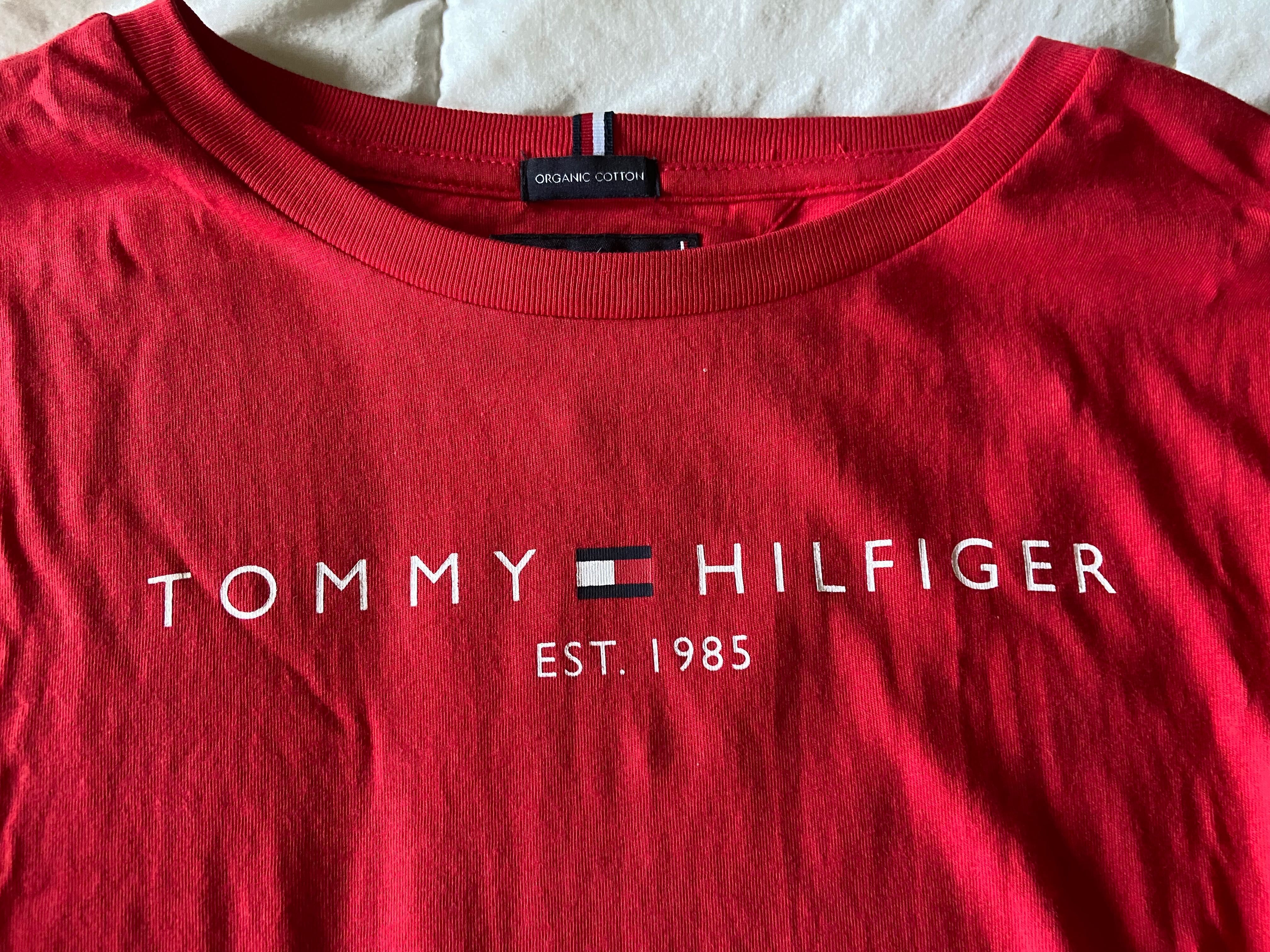 Camisola vermelha Tommy Hilfiger