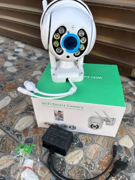 Вулична камера Відеоспостереження WIFI IP бездротова поворотна PTZ 360