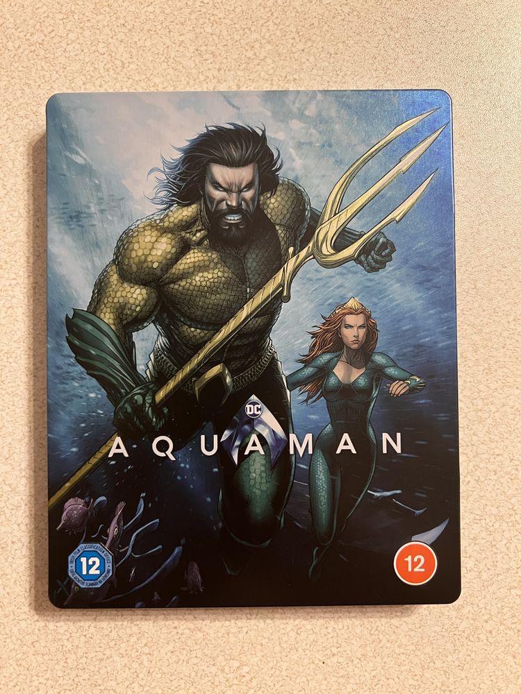 Aquaman Steelbook 4k UHD Steelbook + protektor