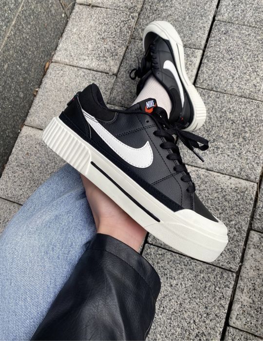 Кросівки жіночі Nike Court Legacy Lift Black White 36-40