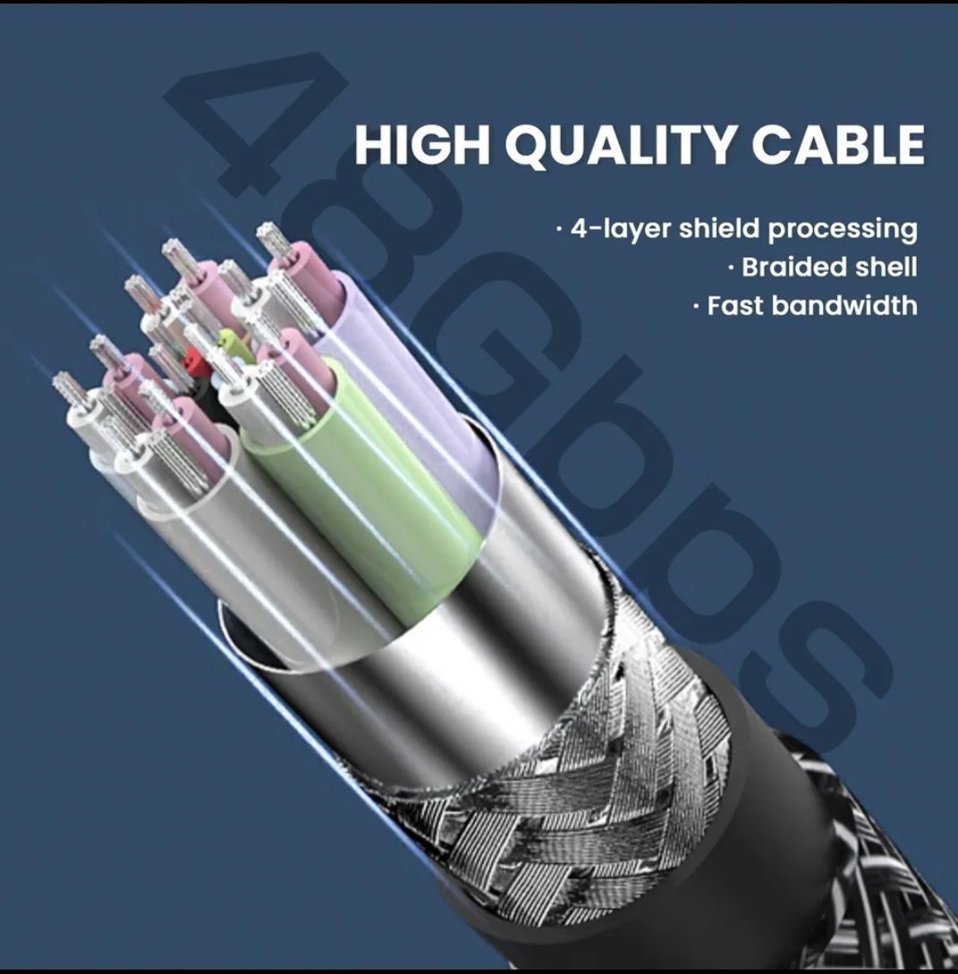 HDMI кабель 8К (2.1)  1 м