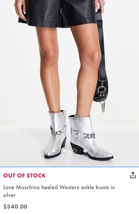 Розпродаж!Казаки Love Moschino 39, 42 р