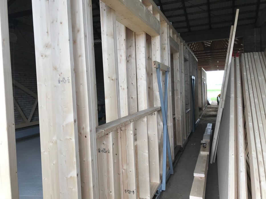 KONSTRUKCJA dom modułowy drewniany szkieletowy parterowy PARTERO 110