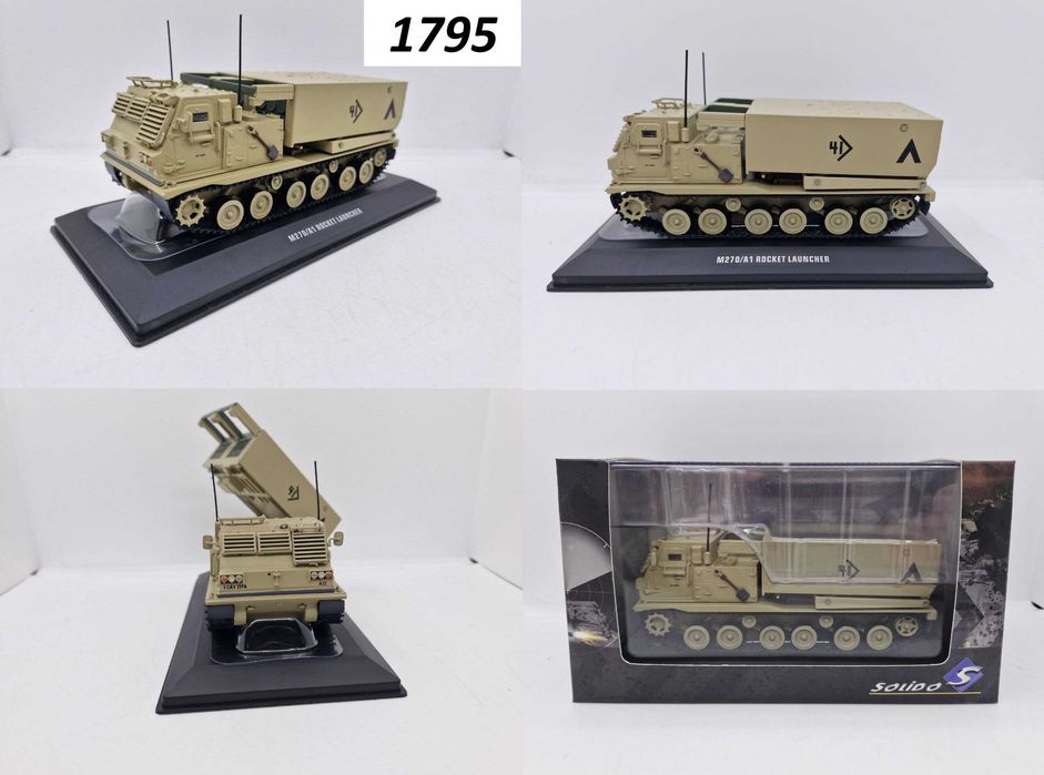 Танки 1:43 Deagostini Atlas Solido Modimio