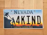 Tablica Nevada USA For Kindness