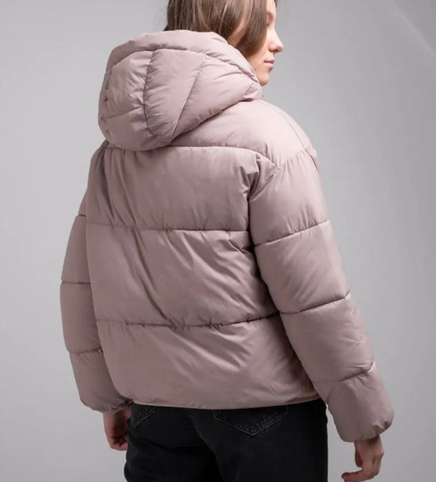 Куртка осінь беж оверсайз М-Л