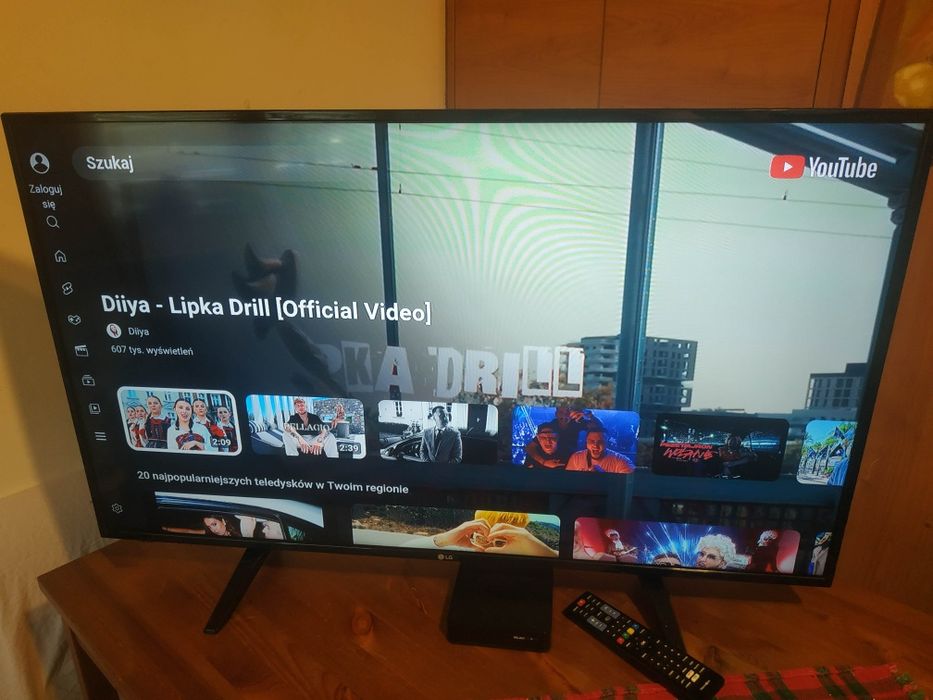 TV 43" LG + Smart Tv dekoder WIFI Android Netflix YouTube