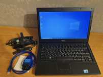 Zestaw diagnostyczny laptop DELL+adapter VAG KKL VAG COM FIATECUSCAN