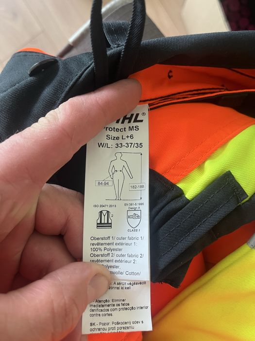 Kurtk i spodnie stihl ms protect rozmiar L