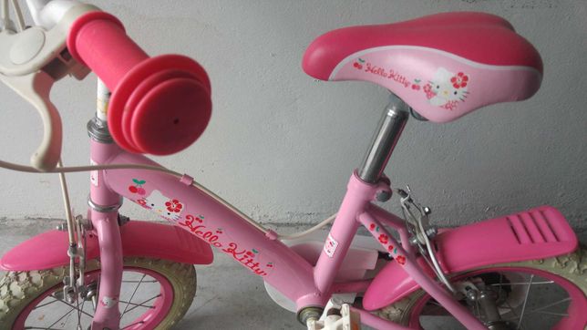 Bicicleta Hello Kitty para menina 3,4,5 anos