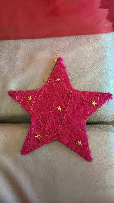 Estrela grande de natal zara