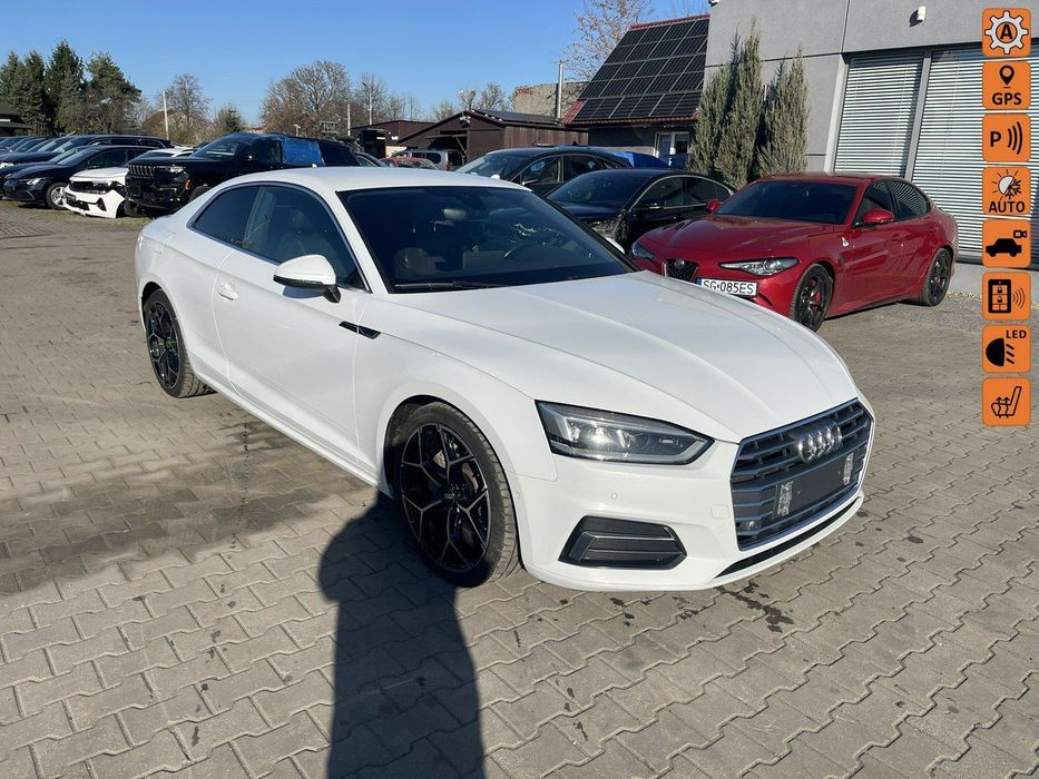 Audi A5 Sportback Coupe Skóra Podgrzewanie Klimatronik Kamera Virtual cockpit 190KM