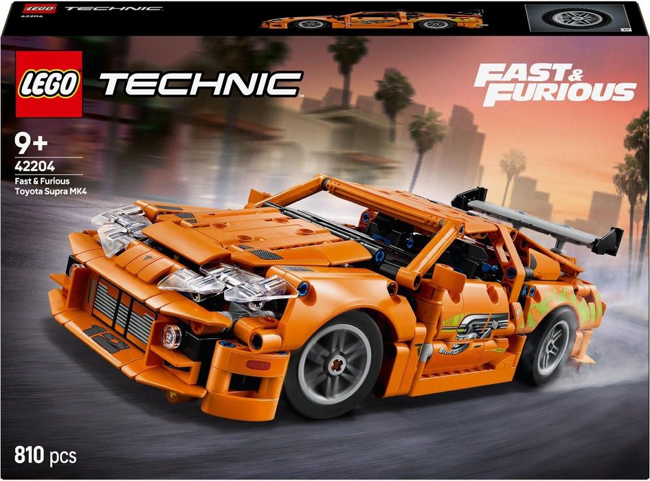 LEGO Technic 42204 Fast and Furious Toyota Supra MK4