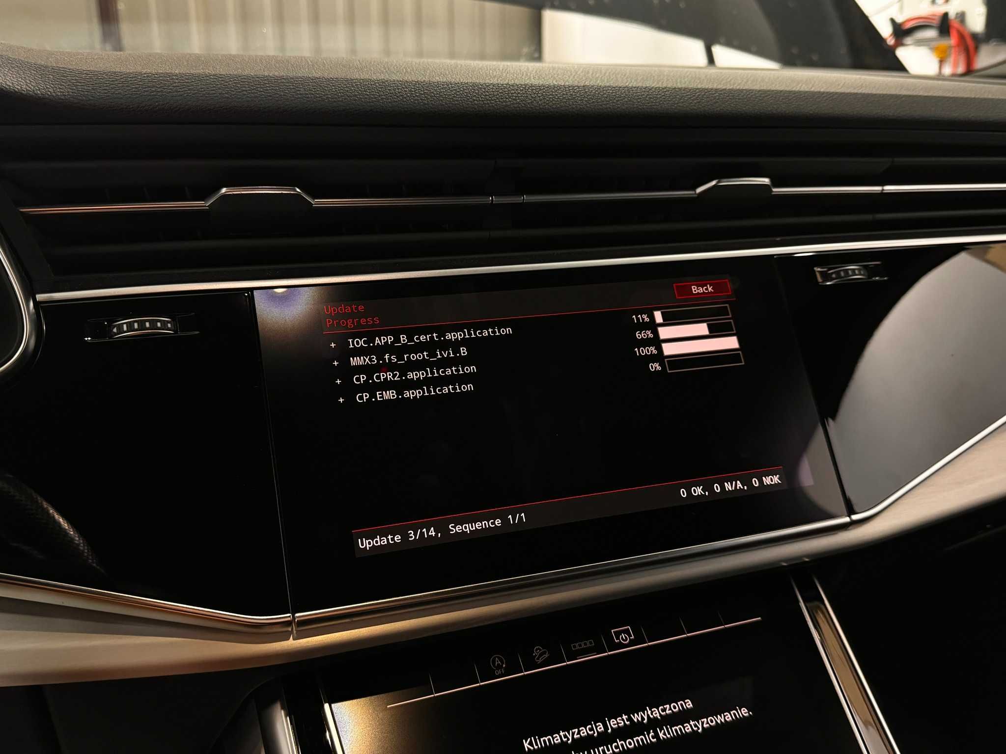 Audi A6 C8 A7 Q3 Q7 Q8 Apple Carplay Android Auto MH2p Porsche PL Menu
