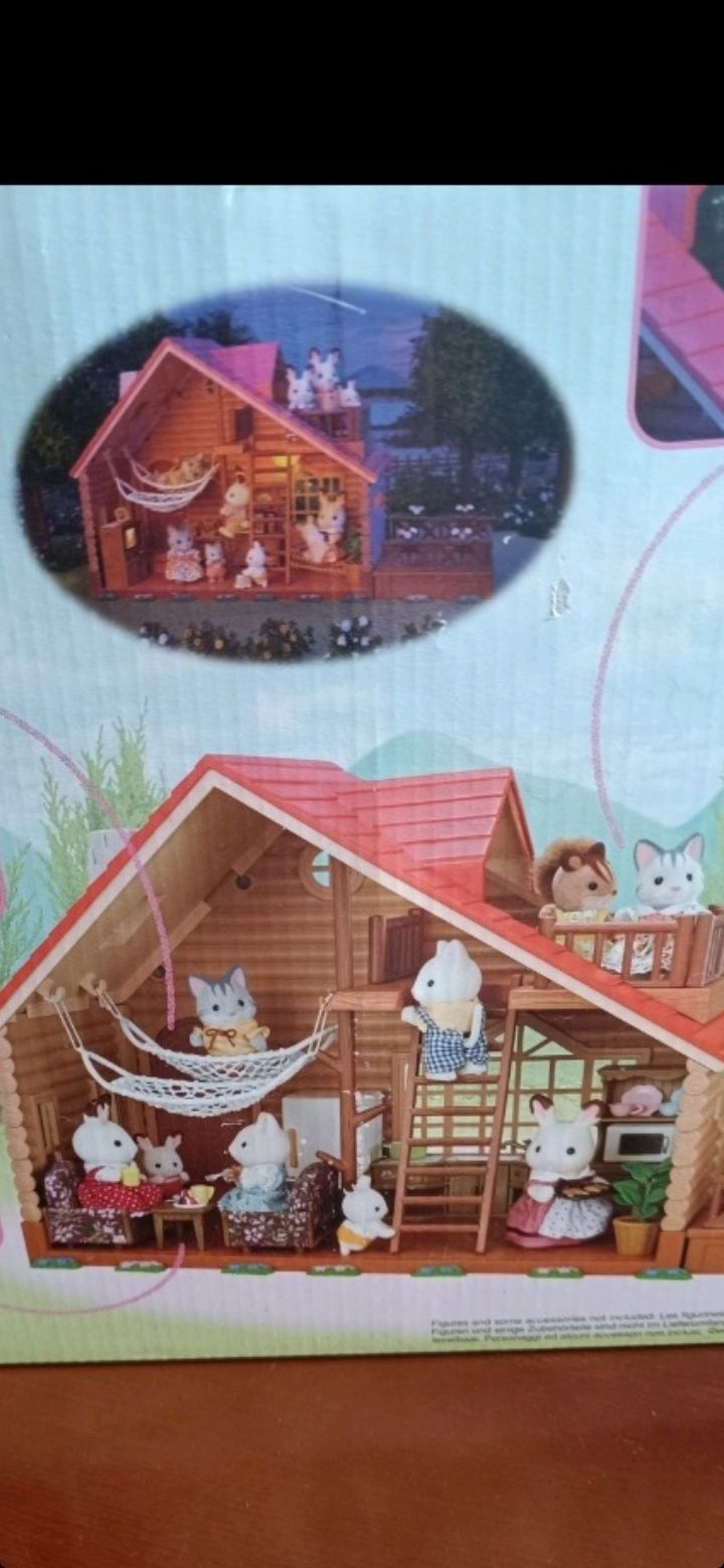 Скидка!Набор Sylvanian families домик с гамачками.
