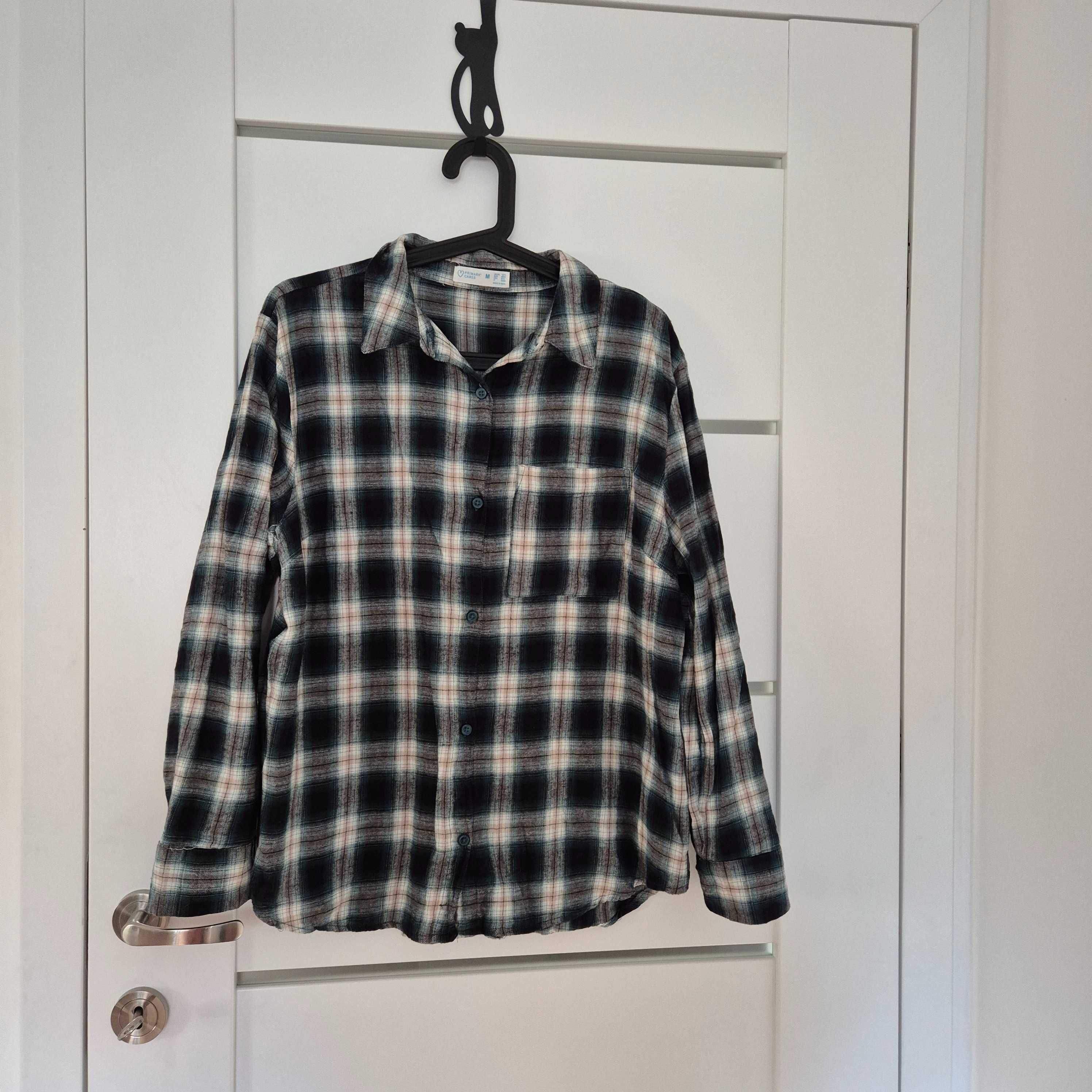 "Flanelowa" koszula w kratę Primark rozmiar M