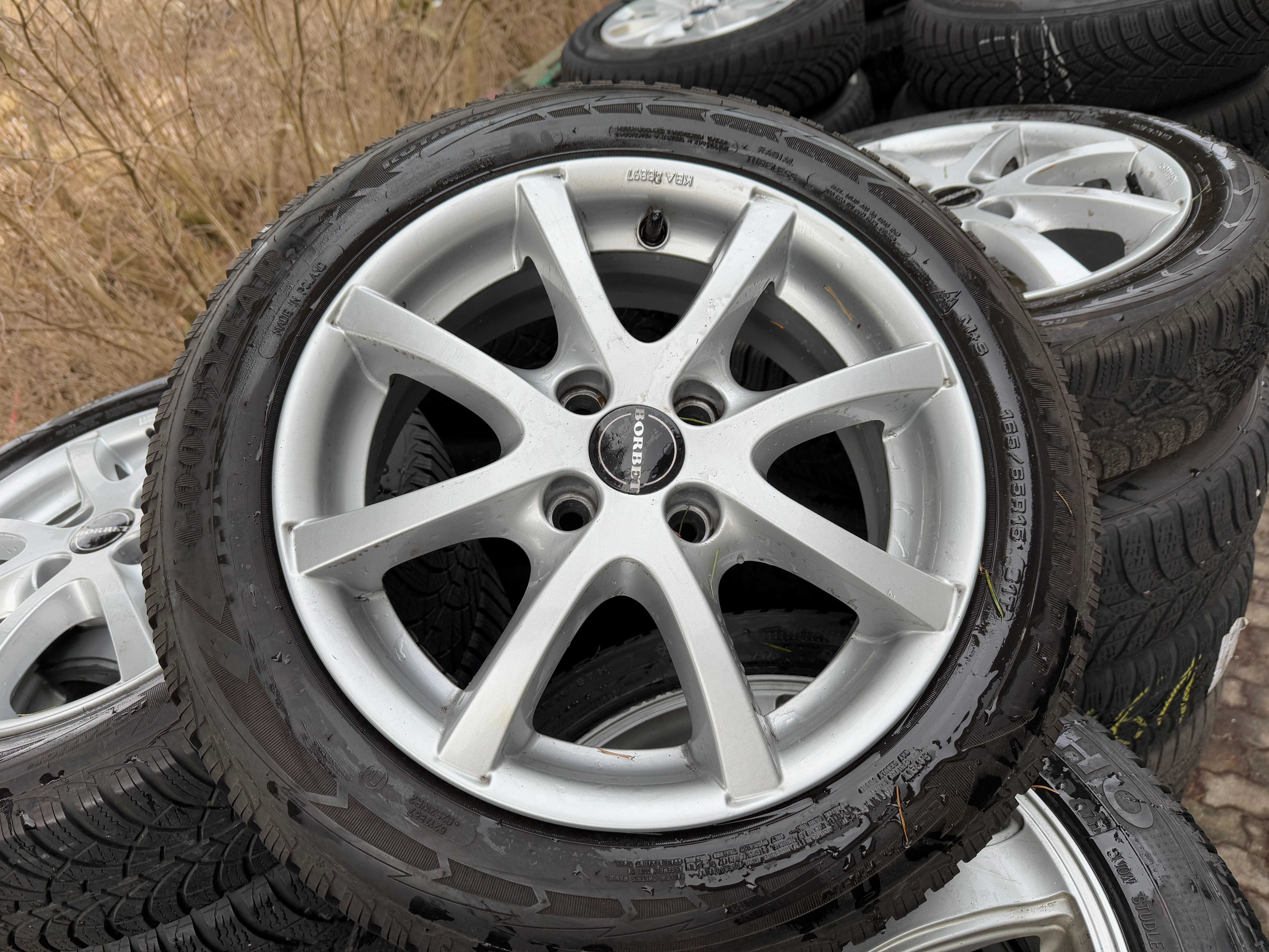 Felgi 15" 4x100 Smart ForTwo ForFour Renault Twingo Clio