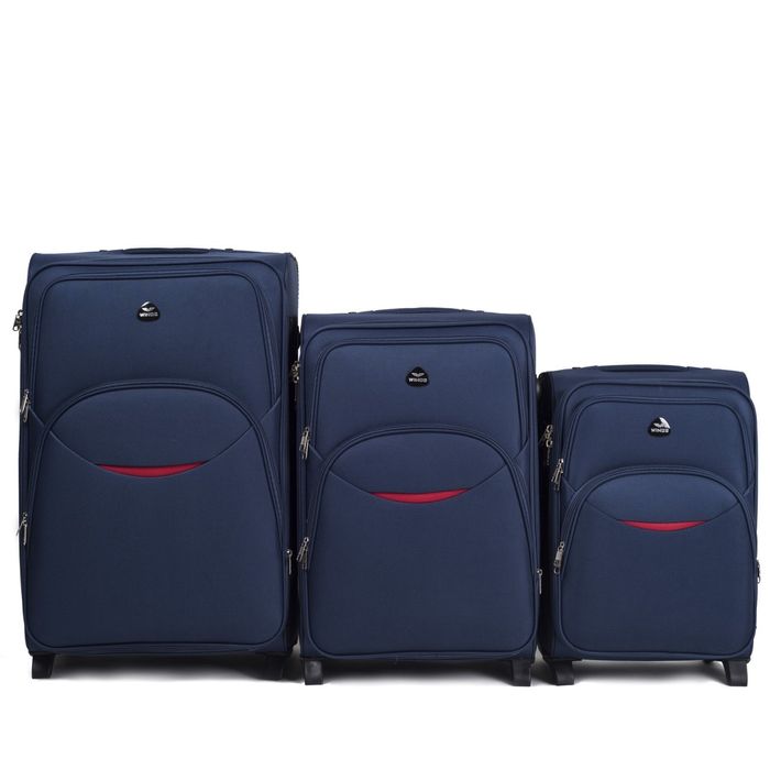 WINGS 1708 Польща на 2-х кол валізи чемоданы ручна поклажа сумки