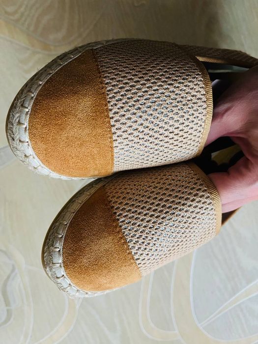 Балетки р.38 (24 см) Женские тапочки Эспадрильи Осенние балетки