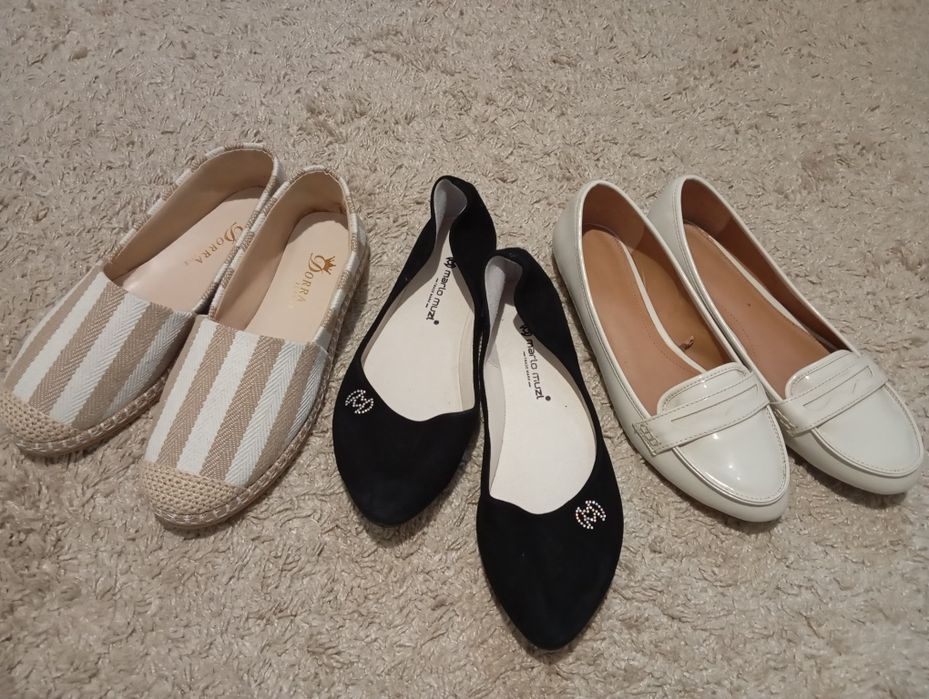 Туфлі, балетки, лотарингія, ескадрильї р38 Zara,