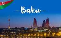 Magnes na lodówkę Baku Azerbejdzan