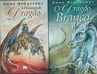 Dragâo Branco A Demanda do DragãoAnne Mccaffrey 2 Livros 1a Edç em Por