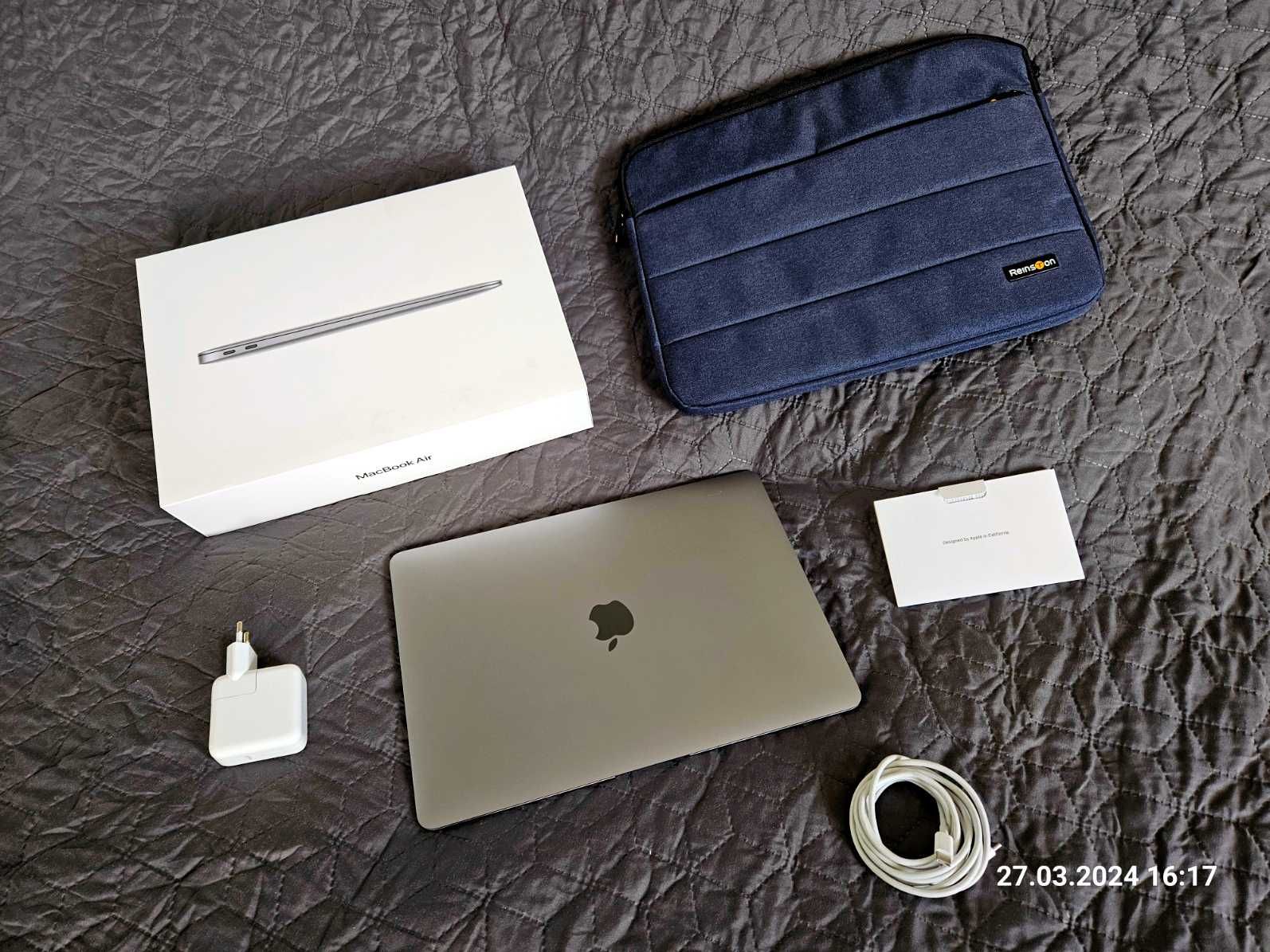 MacBook Air M1 8/256 jak nowy