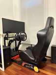 Simracing - Logotech G29 + Simetik K2 + Monitor LG 34” WD + Baquet