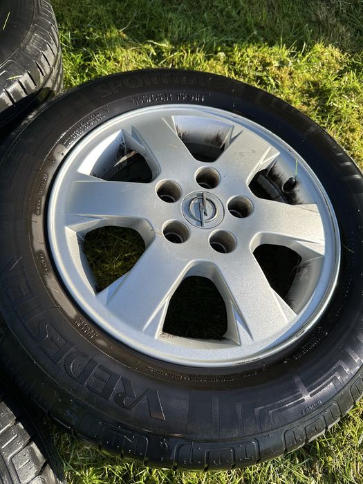 Alufelgi 15 opel astra, opony vredestein