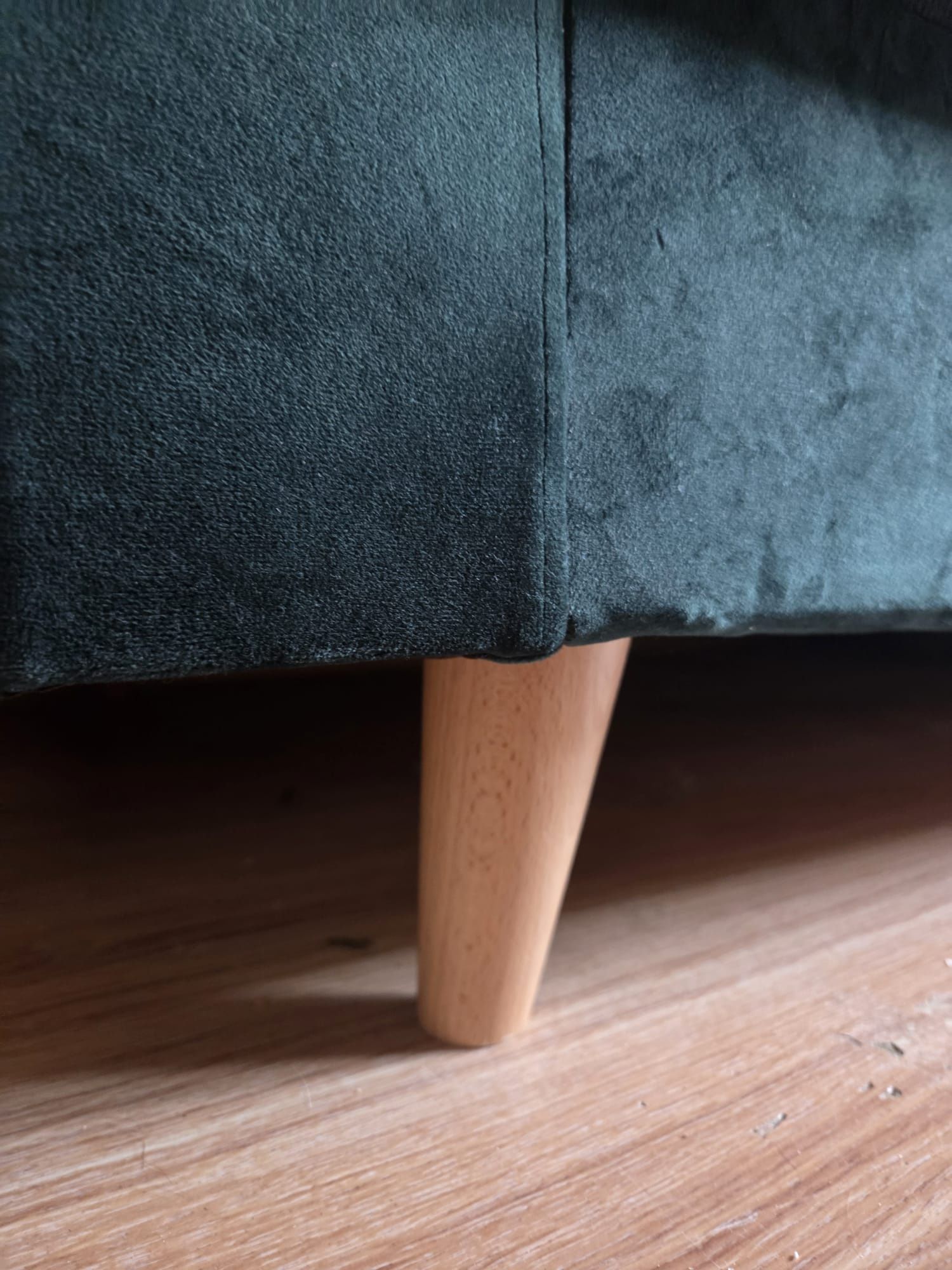 Sofa do sprzedania - kolor szmaragdowy