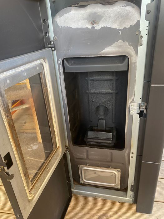 Pellet stove ventilated Cadel mod. Cristal 7