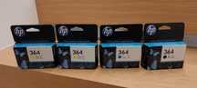 4 TINTEIROS 364 HP (preto e a cores)