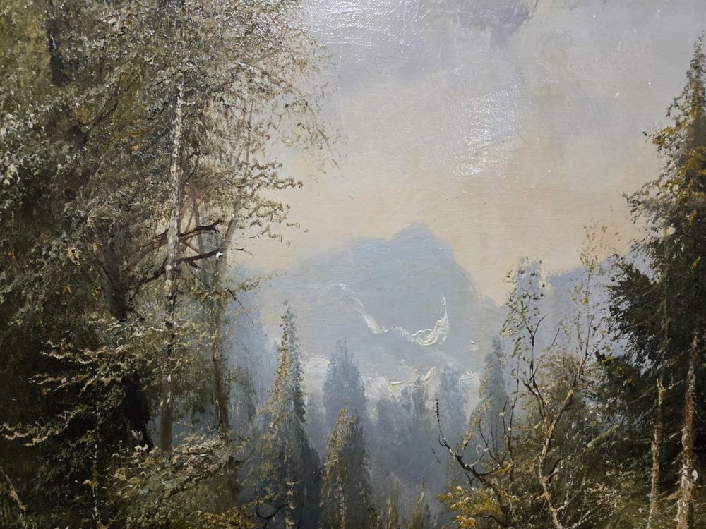 Oryginalny Obraz Olejny Josef Kugler