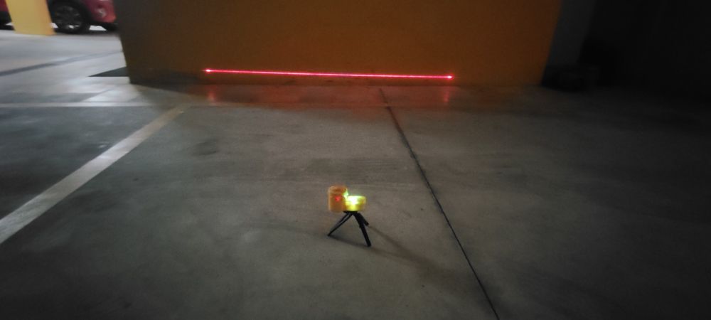 Laser nível várias funções