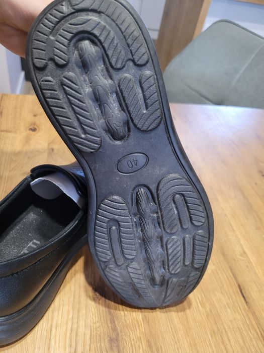 Buty męskie półbuty Lanetti 40 czarne