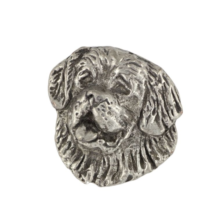 Bernardyn pin posrebrzony w pudełku Art-Dog