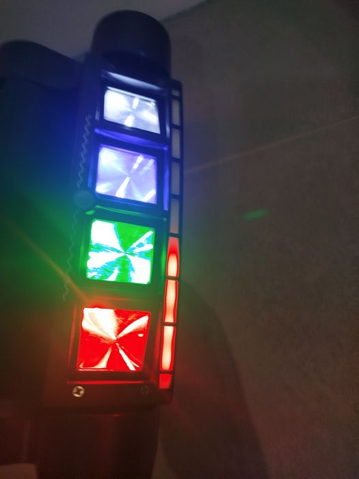LIGHT4ME Spider Strobo Laser efekt LED multiefekt