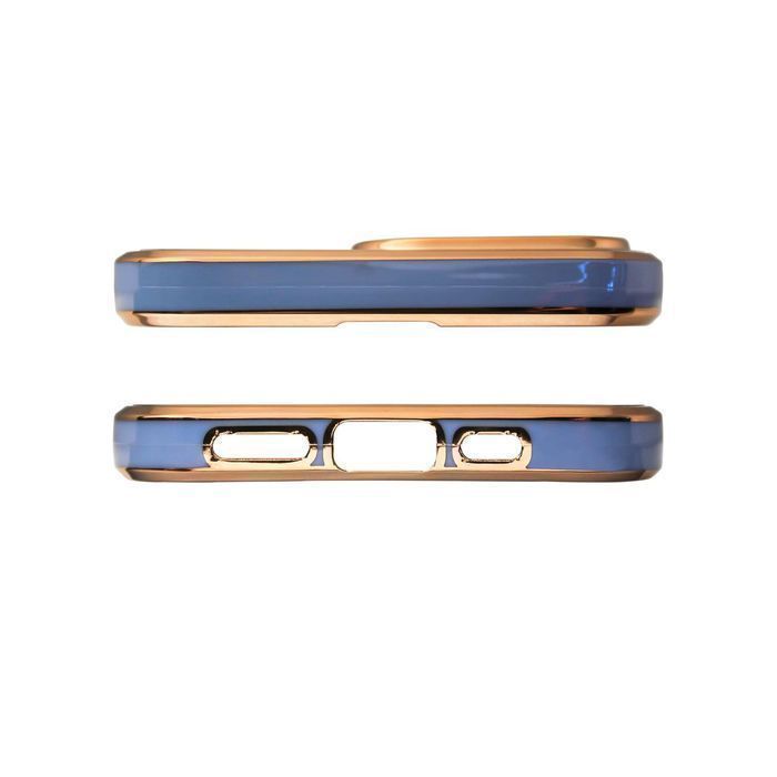Pokrowiec Żelowy Lighting Color Case do iPhone 12 Pro Max - Niebieski