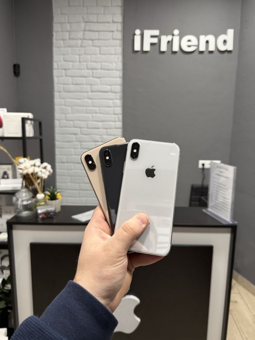 iphone X/XS 64/256gb silver, gold, black 100% ємкість батареї