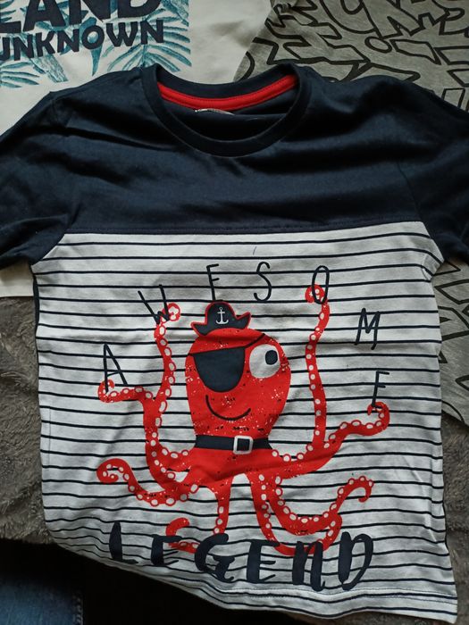 Komplet 3 t-shirtów cocodrillo, Marvel i Pepco rozmiar 116