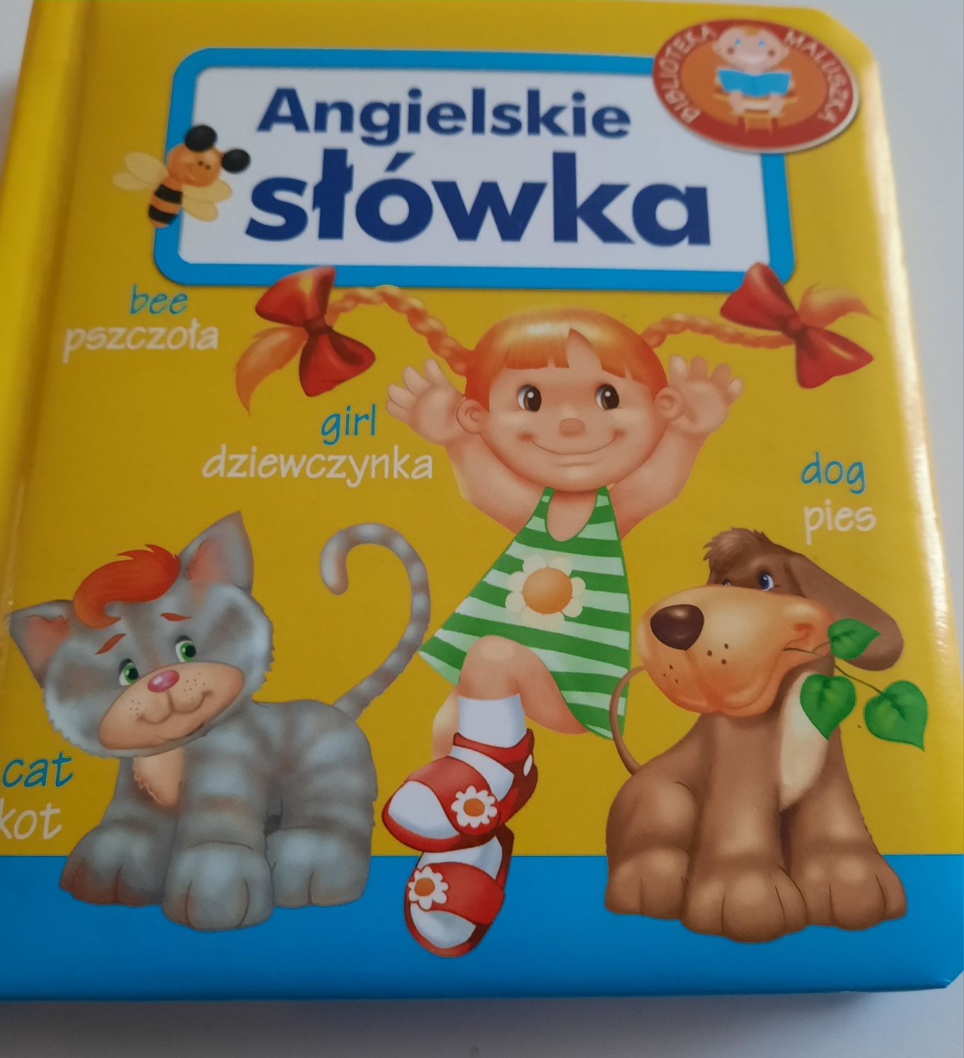 Książeczka dla przedszkolaka ,angielskie słówka i quiz dla  4 latka