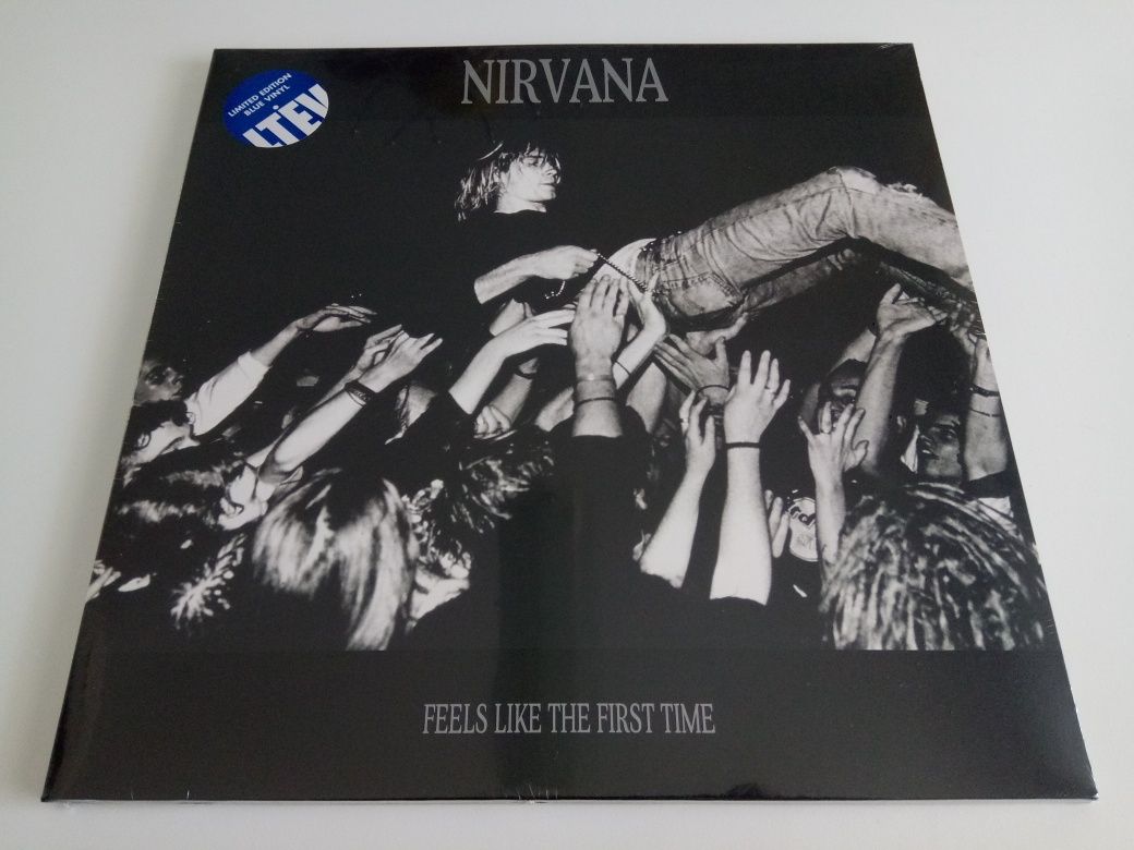 Disco Vinil 2LP(Blue) Nirvana ‎– Feels Like The First Time Novo Selado