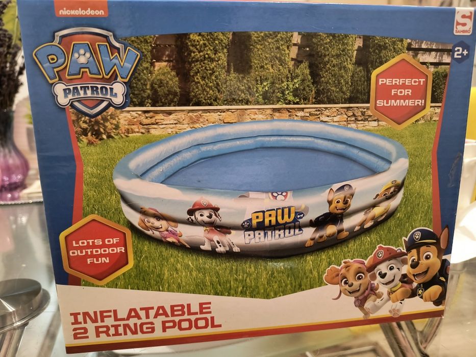 Basen ogrodowy dmuchany dwu pierścieniowy nowy tanio